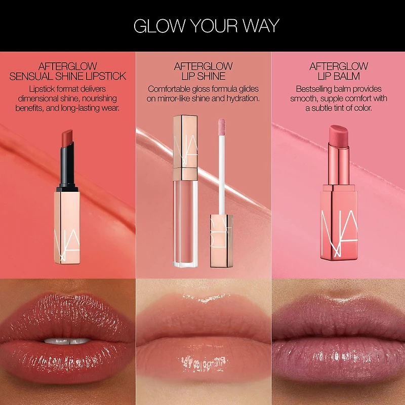 Rouge à lèvres brillant hydratant sensuel Afterglow