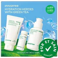 Green Tea Hydration Heroes with Hyaluronic Acid