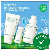 Green Tea Hydration Heroes with Hyaluronic Acid