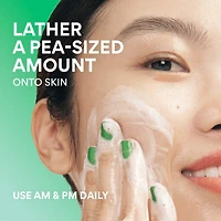Sulfate-Free Green Tea Amino Acid Cleansing Foam