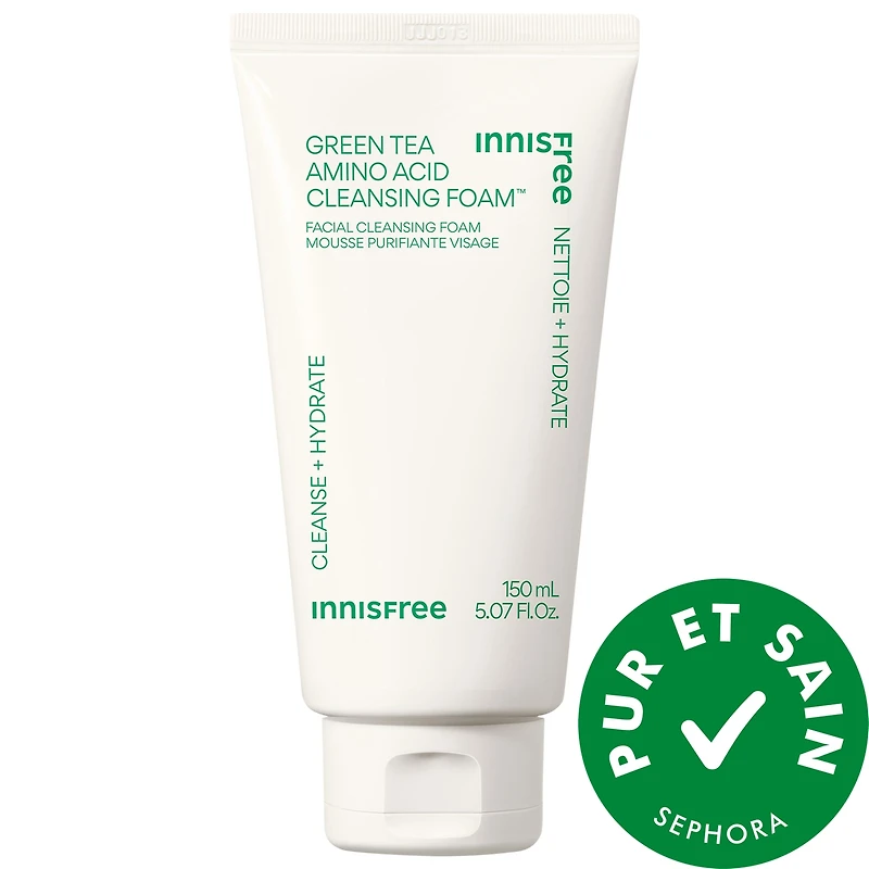 Sulfate-Free Green Tea Amino Acid Cleansing Foam
