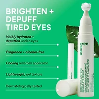 Sérum Bright-Eye à la caféine de thé vert avec niacinamide