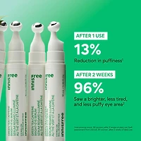 Sérum Bright-Eye à la caféine de thé vert avec niacinamide