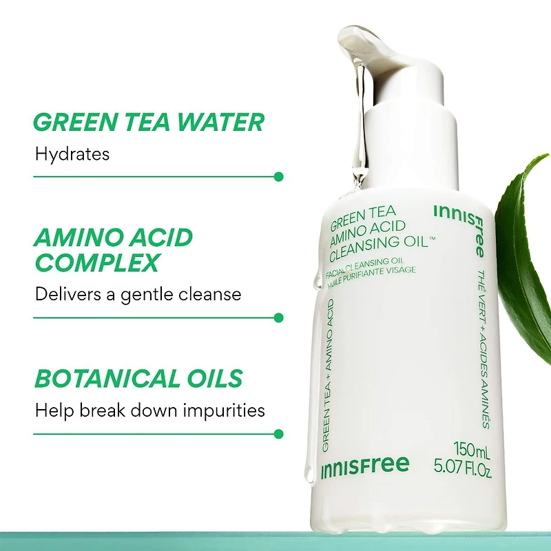 Hydrating Green Tea Amino Acid Cleansing Oil