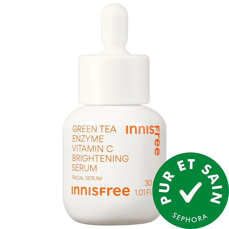 Sérum illuminant à la vitamine C et aux enzymes de thé vert