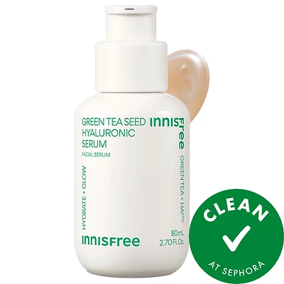Green Tea Hyaluronic Acid + Niacinamide Refillable Serum for Skin Barrier Support​