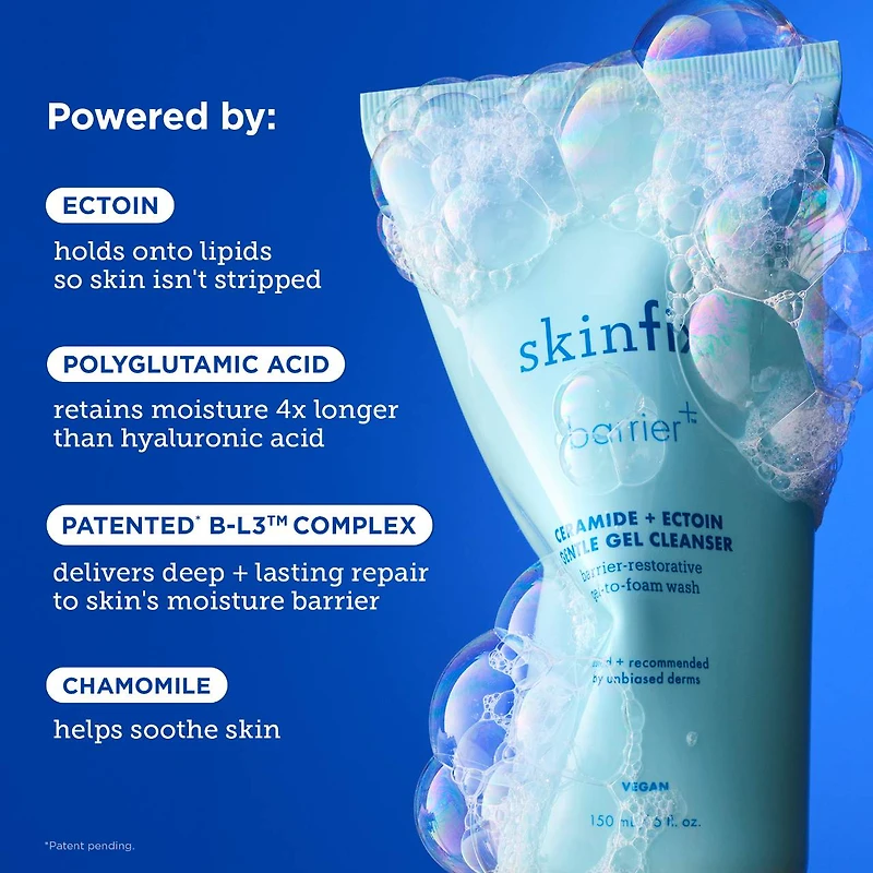 barrier+ Ceramide + Ectoin Hydrating Gentle Gel Cleanser