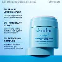 Skin Barrier Restoring + Pore Refining Gel Cream with Niacinamide