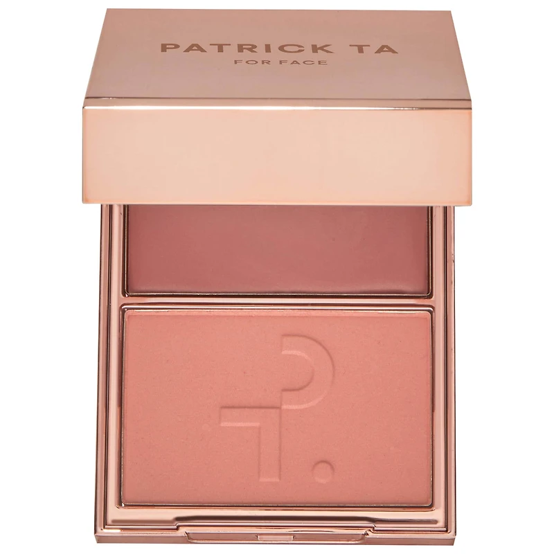 PATRICK TA Major Headlines Double-Take crème & powder Blush Duo 0.17 oz and powder/5 g 5