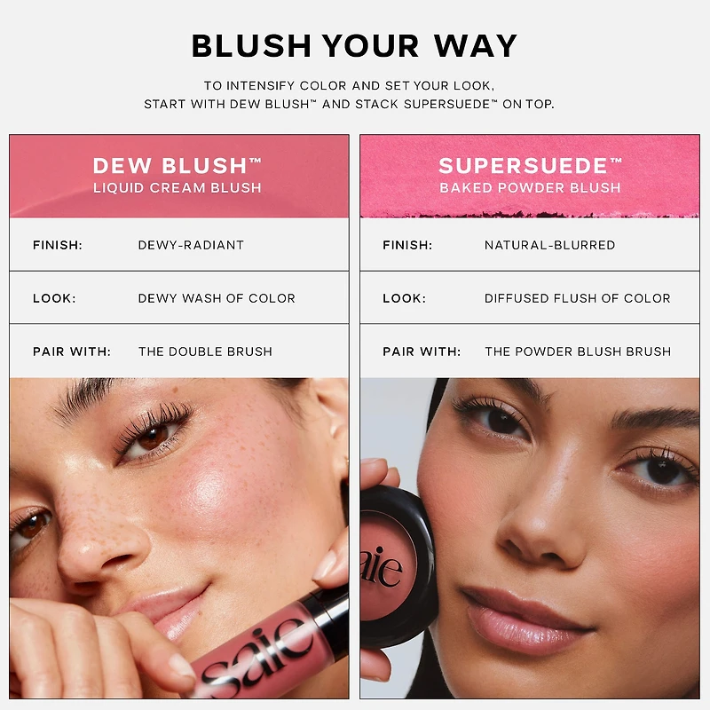 Fard à joues crème liquide Dew Blush