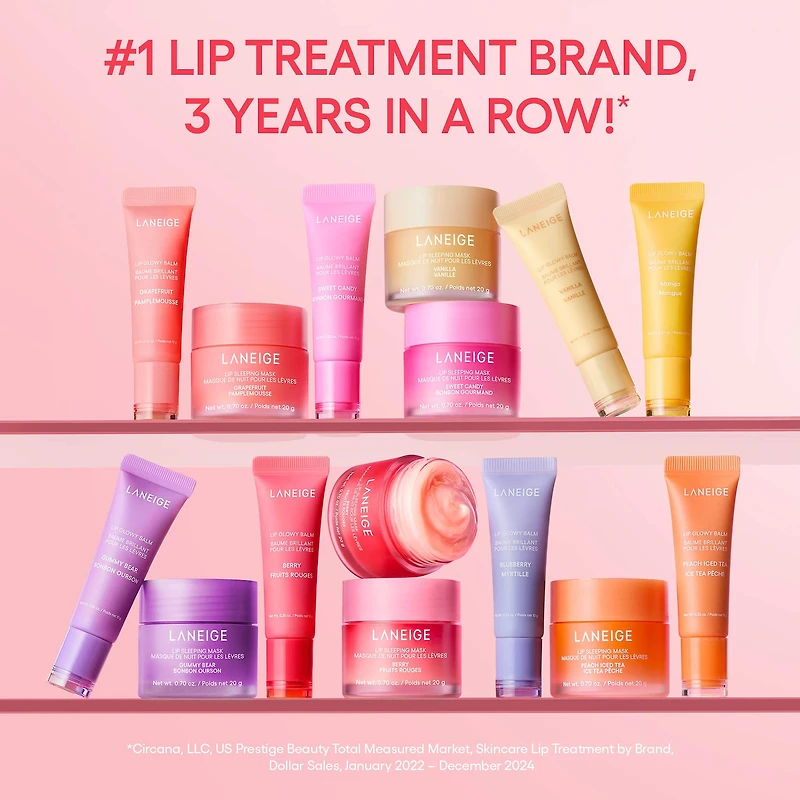 Baume hydratant léger Lip Glowy au beurre de karité