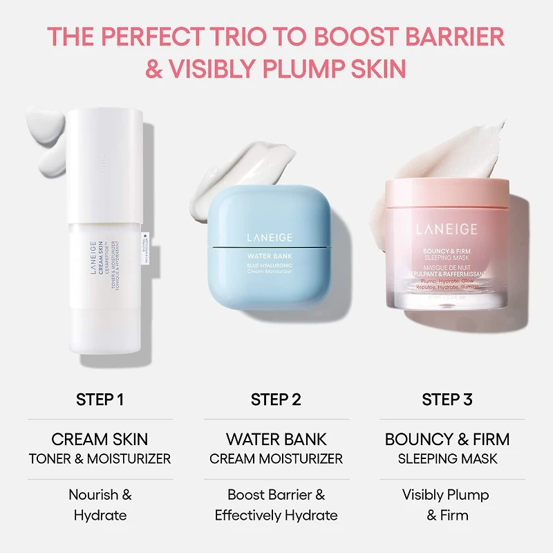 Bouncy + Firm Radiance Boosting Sleeping Mask with Peony Collagen Complex