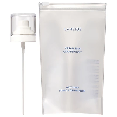 Cream Skin Refillable Toner & Moisturizer with Ceramides and Peptides