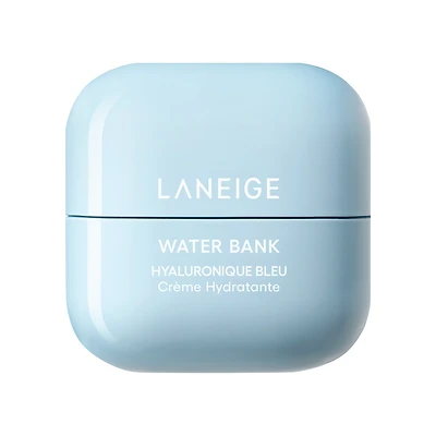LANEIGE Mini Water Bank Blue Hyaluronic Cream Moisturizer for Moisture Barrier Repair 0.67 oz
