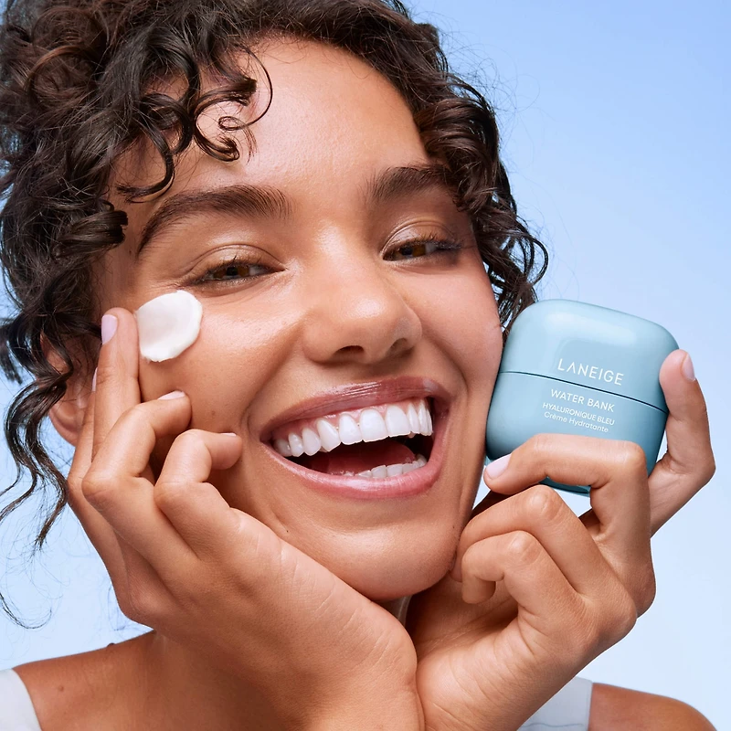 Crème hydratante avec acide hyaluronique Water Bank Blue pour la réparation de barrière d’hydratation