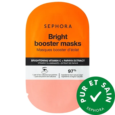 Masque pour les yeux stimulant et éclaircissant + vitamine C