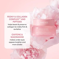 Bouncy & Firm Eye Brightening Sleeping Mask with Peony + Collagen Complex™