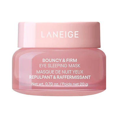 LANEIGE Bouncy & Firm Eye Brightening Sleeping Mask with Peony + Collagen Complex™.7 oz / 20 g