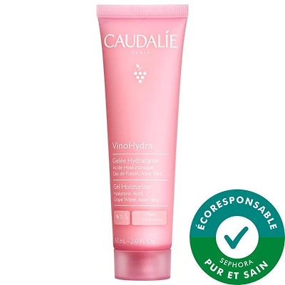 Gel hydratant VinoHydra avec acide hyaluronique et aloès