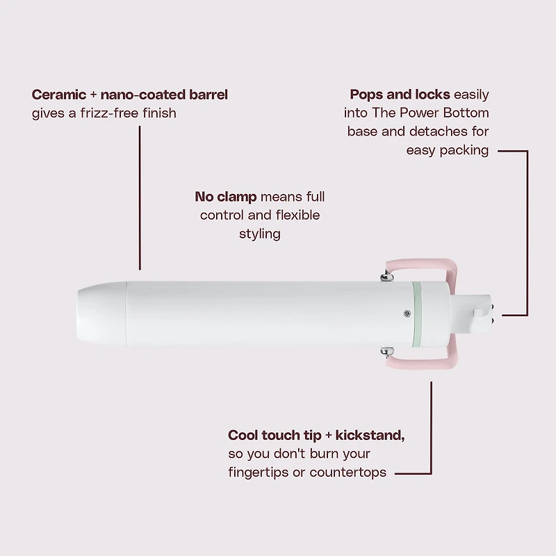 1.25” Curling Wand Attachment