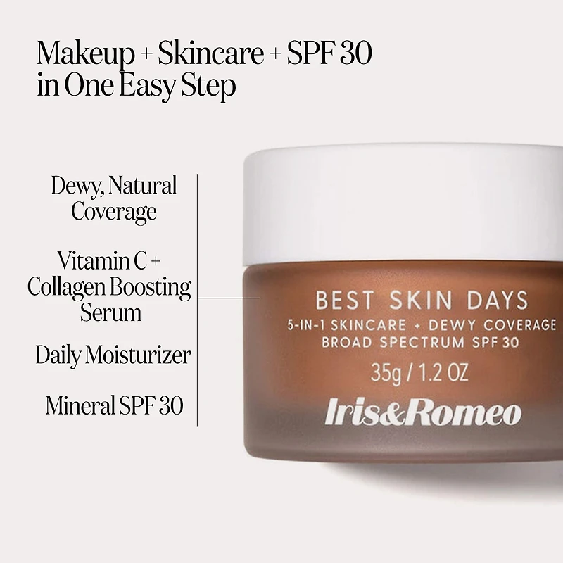 Best Skin Days SPF30 Whipped Tinted Moisturizer with Vitamin C + Hyaluronic Acid