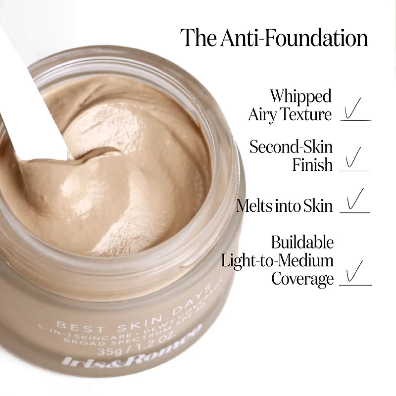 Best Skin Days SPF30 Whipped Tinted Moisturizer with Vitamin C + Hyaluronic Acid