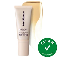 Weekend Skin SPF 50 Instant Glow Tinted Mineral Sunscreen with Vitamin C + Niacinamide