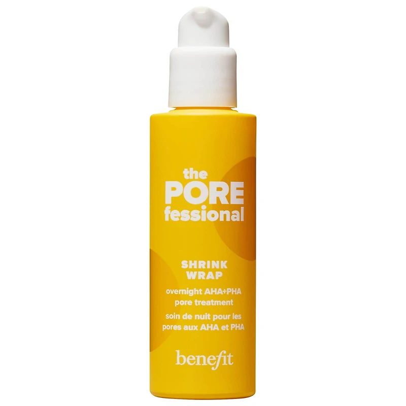 The POREfessional Shrink Wrap Overnight AHA+PHA Pore Treatment						