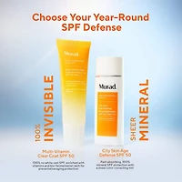 Multi-Vitamin Clear Coat SPF 50 Sunscreen