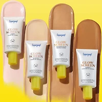 Écran solaire pour le visage Glowscreen avec FPS 40, acide hyaluronique et niacinamide