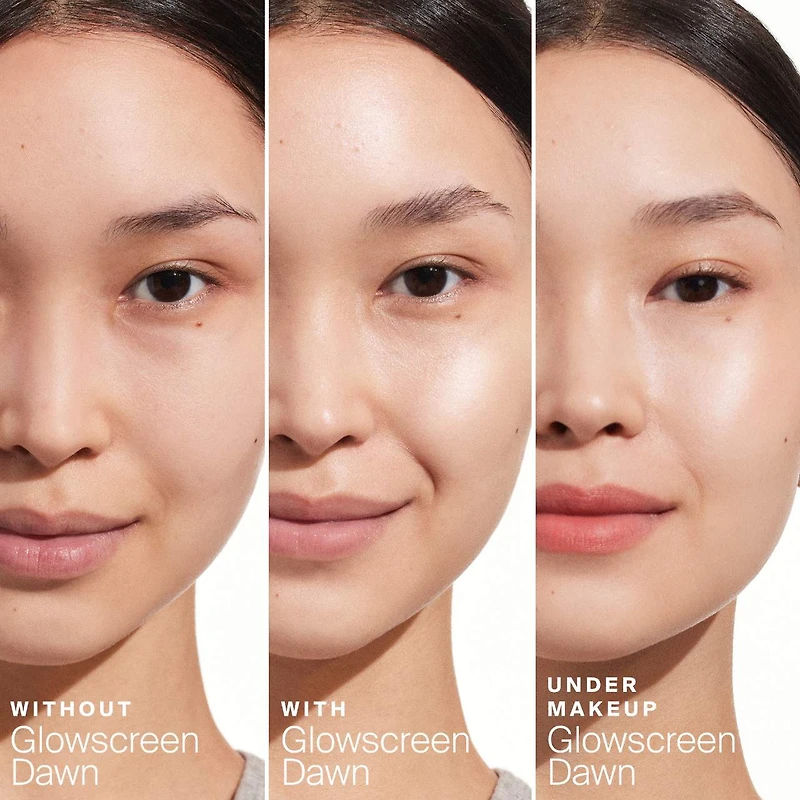 Écran solaire pour le visage Glowscreen avec FPS 40, acide hyaluronique et niacinamide