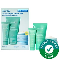 Skinfix acne+ triple threat set with Salicylic Acid (BHA) + Niacinamide