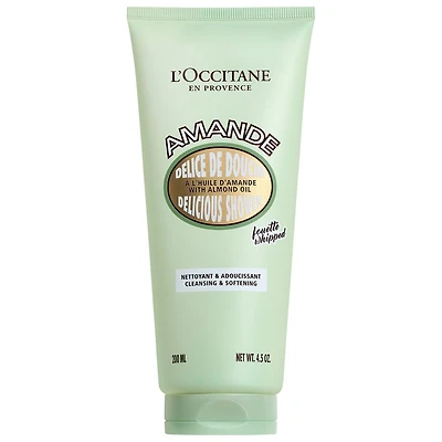 Nettoyant pour le corps nourrissant fouetté à l’amande Délice de douche