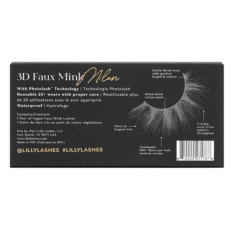 Lilly Lashes 3D Faux Mink
