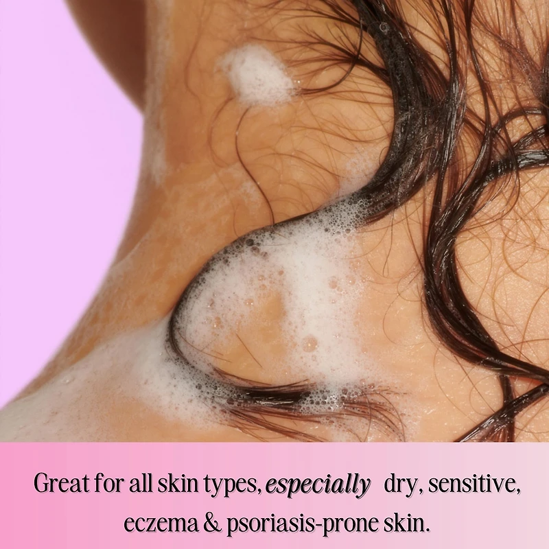 Moisturizing Butter Cream Body Wash - Non-Stripping with Shea Butter, Ceramides and Niacinamide
