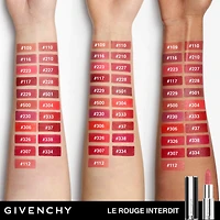 Rouge à lèvres mat satiné Rouge Interdit Intense Silk 