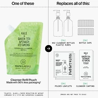 Nettoyant aux antioxydants et superaliments rechargeable