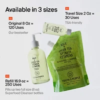 Nettoyant aux antioxydants et superaliments rechargeable