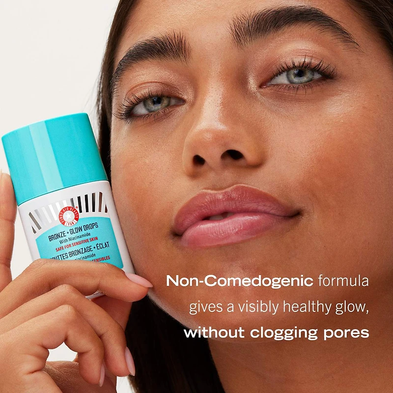 Sérum avec niacinamide Bronze + Glow Drops