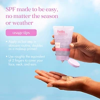 The Invisible One SPF 50 Hydrating Face Sunscreen + Primer with Hyaluronic Acid