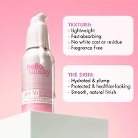 The Everyday One SPF 50 Face Sunscreen Moisturizer with Hyaluronic Acid