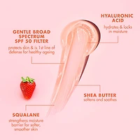 The One For Your Lips SPF 50 Hydrating Lip Balm with Hyaluronic Acid & Squalane