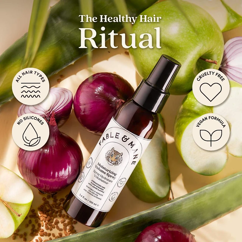 Vaporisateur volume hydratant pour cheveux fins et clairsemés