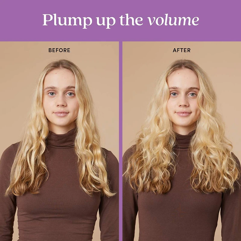 Vaporisateur volume hydratant pour cheveux fins et clairsemés