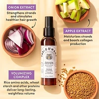 Vaporisateur volume hydratant pour cheveux fins et clairsemés