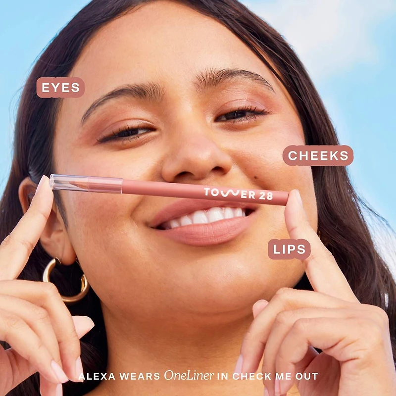 Crayon ligneur pour les lèvres, yeux et joues OneLiner