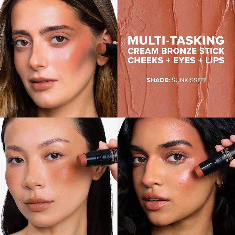 Minitrousse de trois articles fard à joues et produit bronzant Sunkissed