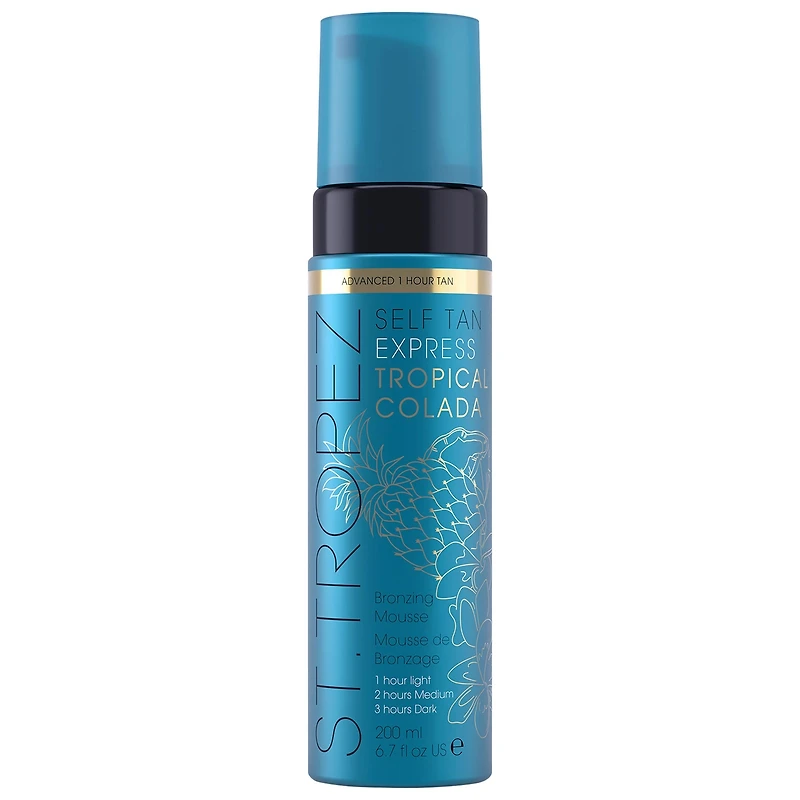 Mousse autobronzante express