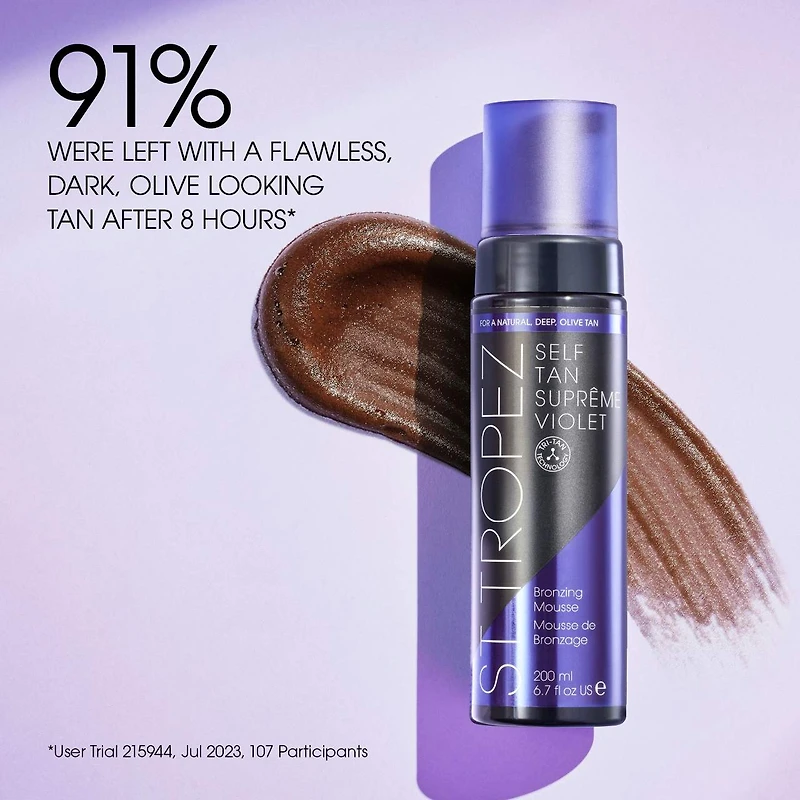 Self Tan Suprême Violet Bronzing Mousse