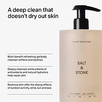 Black Rose & Oud Refillable Body Wash with Niacinamide + Probiotic